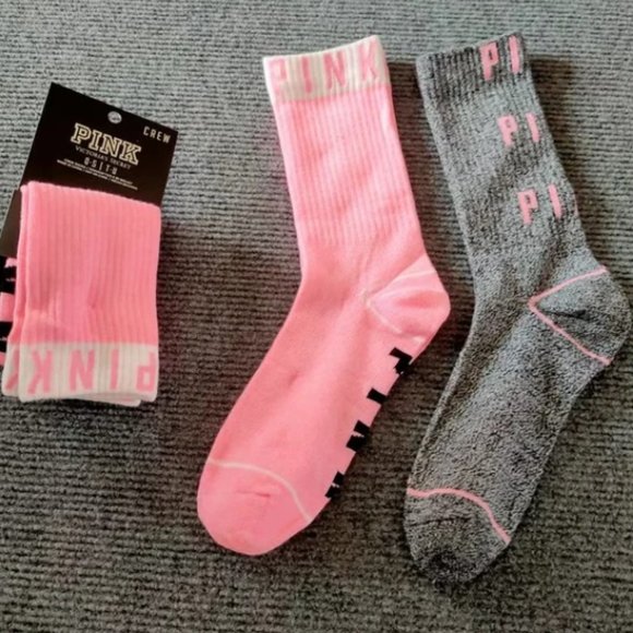 PINK Victoria's Secret Accessories Pink Victorias Secret 2 Pair